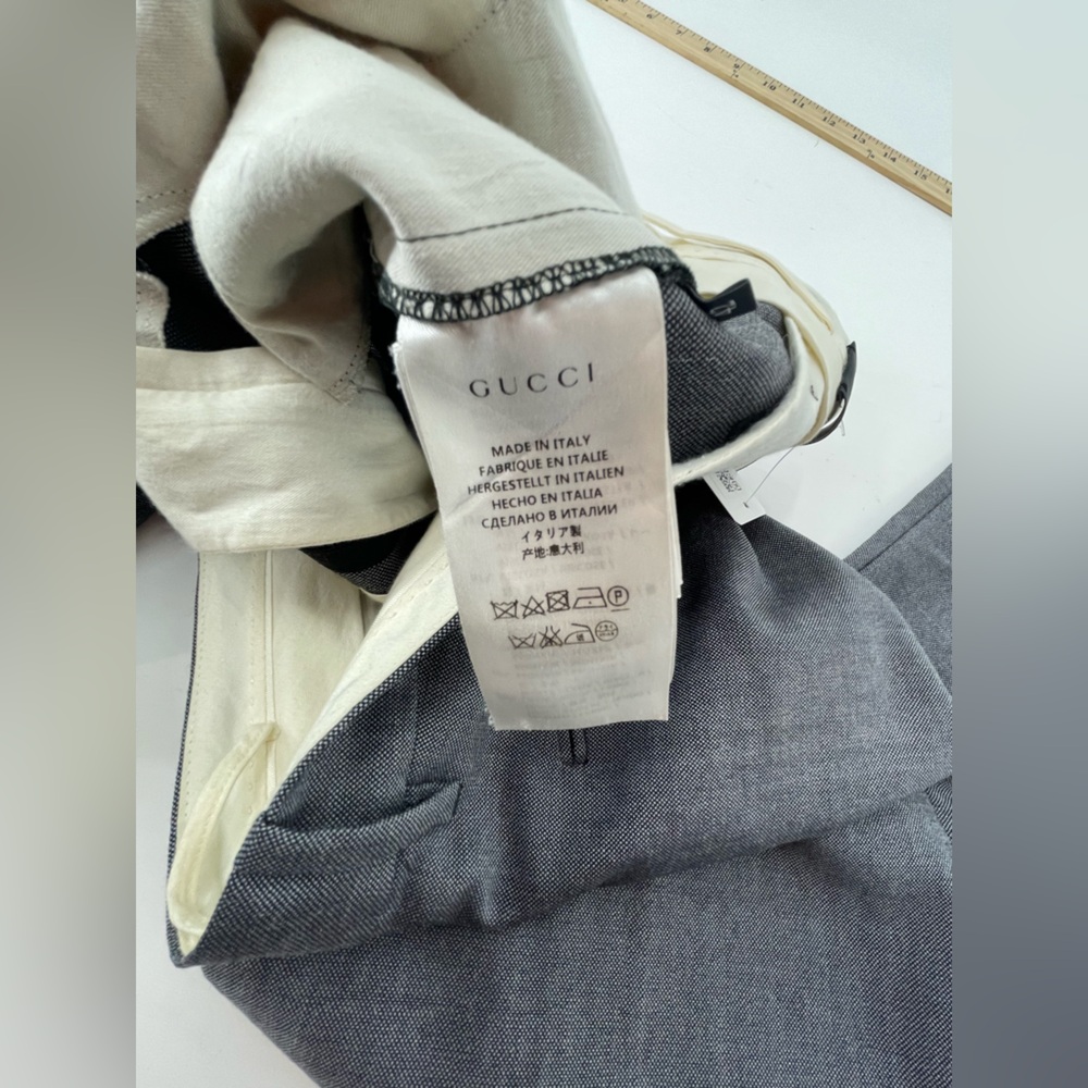 Gucci Women’s Gray Dress Pants - Picture 3 of 7